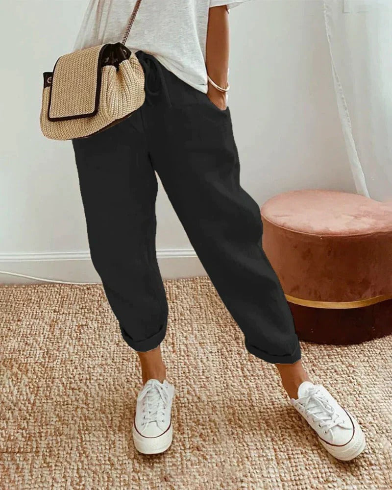 Pantalon Loose Fit Amawinc Confort Respirant Durable Et Polyvalent Pour Jour Et Soir