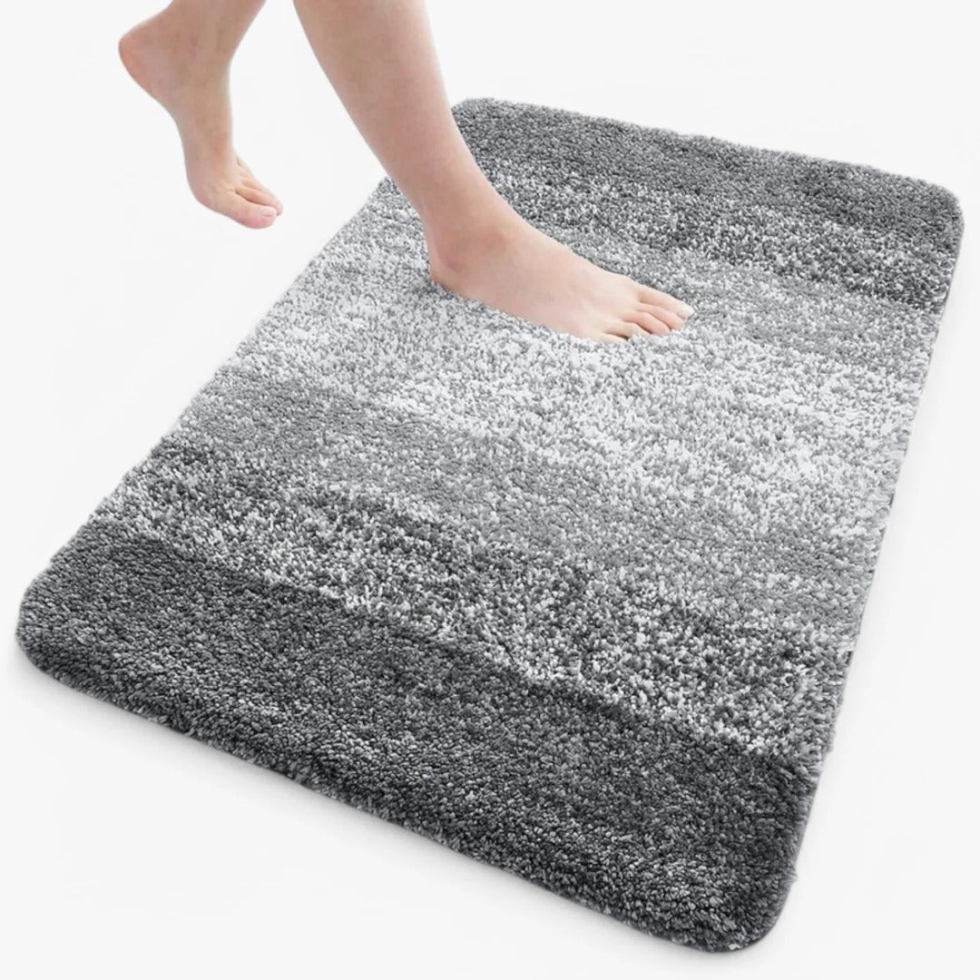 Tapis De Bain Antidérapant Séchage Rapide Pour Salle De Bain Entrée Absorbe Rapidement Eau
