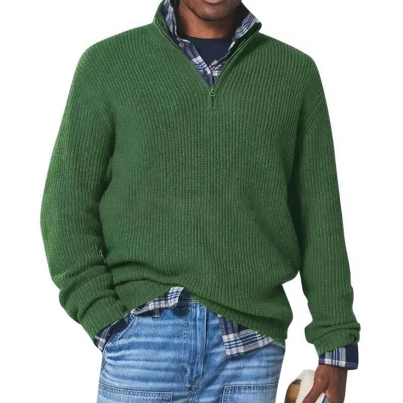 Pull Homme Quotidien Amawinc Chaleur Et Style Classique Avec Texture Douce Confortable