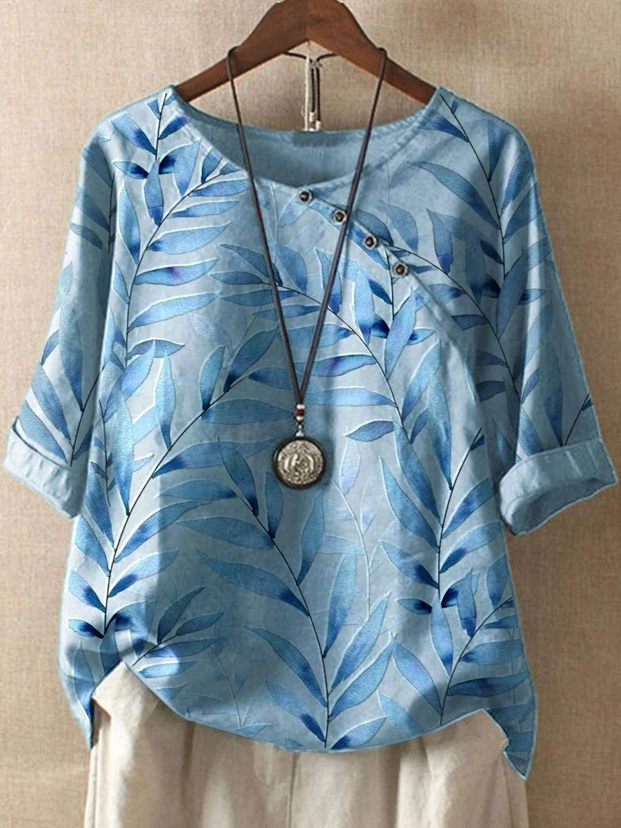 Chemise D'Été Légère Pour Femme À Coupe Ample Et Confortable Respirante Pour Journée Chaude