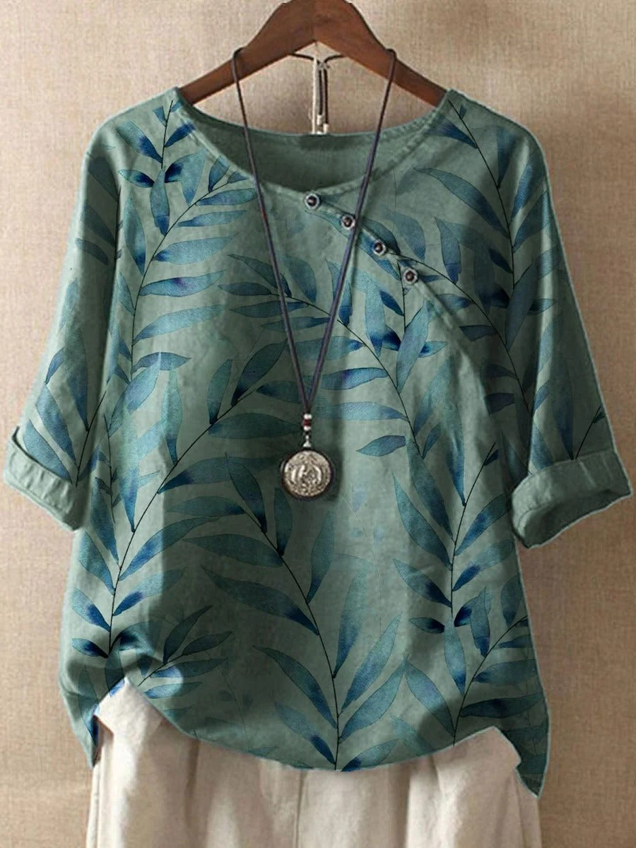 Chemise D'Été Légère Pour Femme À Coupe Ample Et Confortable Respirante Pour Journée Chaude