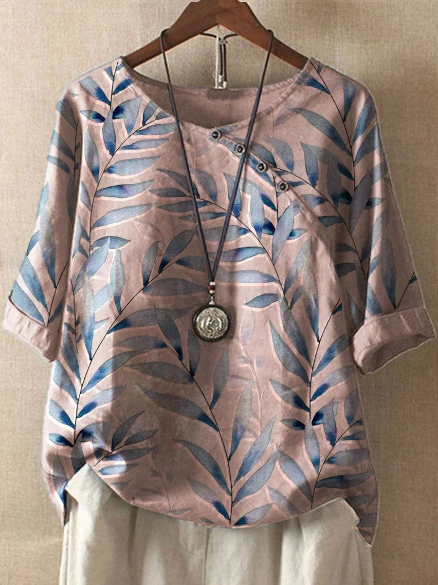 Chemise D'Été Légère Pour Femme À Coupe Ample Et Confortable Respirante Pour Journée Chaude