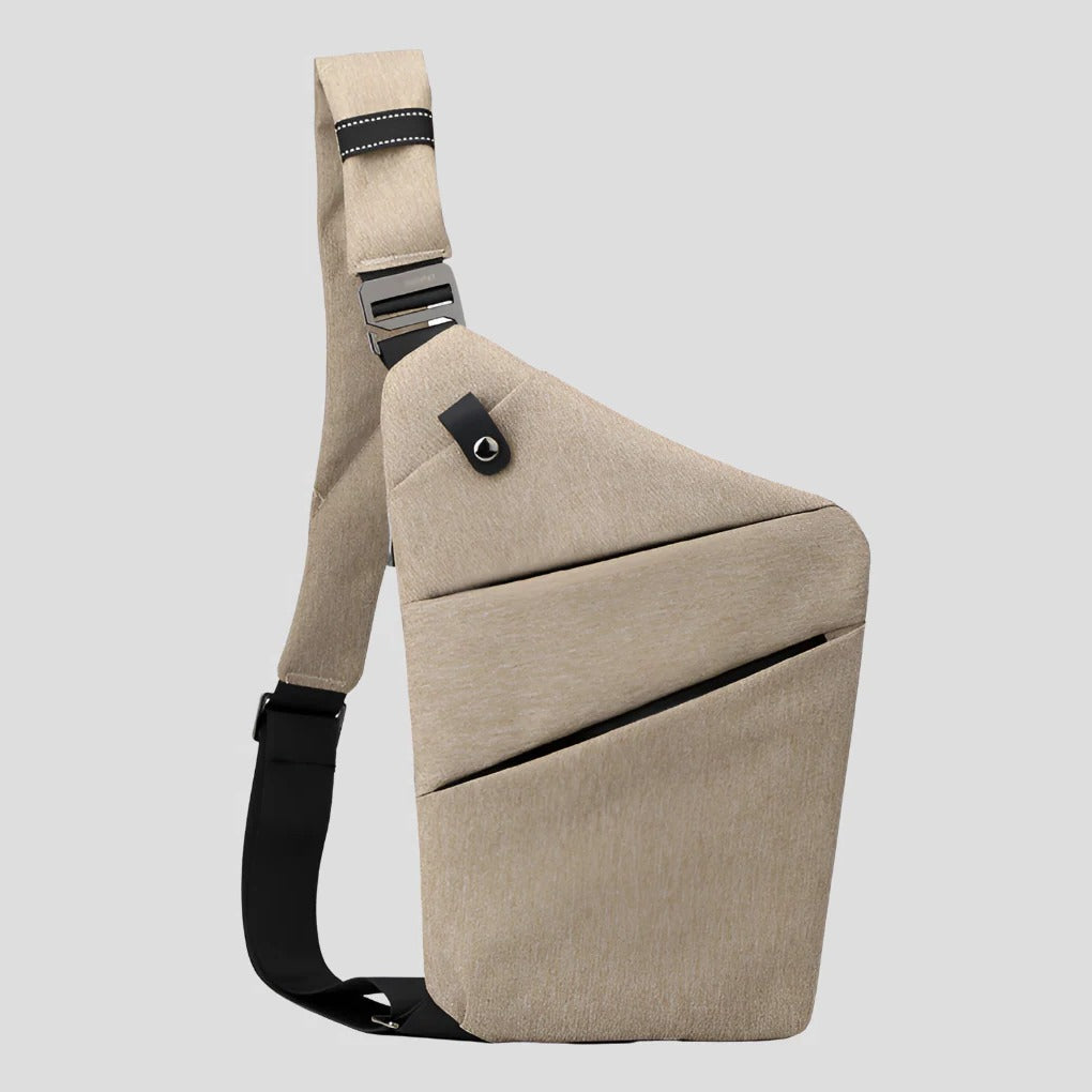 Sac Bandoulière Imperméable Anti Vol Avec Rangement Sécurisé Pour Déplacements Quotidiens Et Voyage
