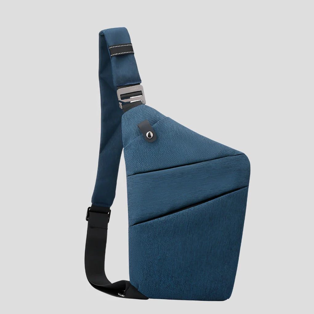 Sac Bandoulière Imperméable Anti Vol Avec Rangement Sécurisé Pour Déplacements Quotidiens Et Voyage