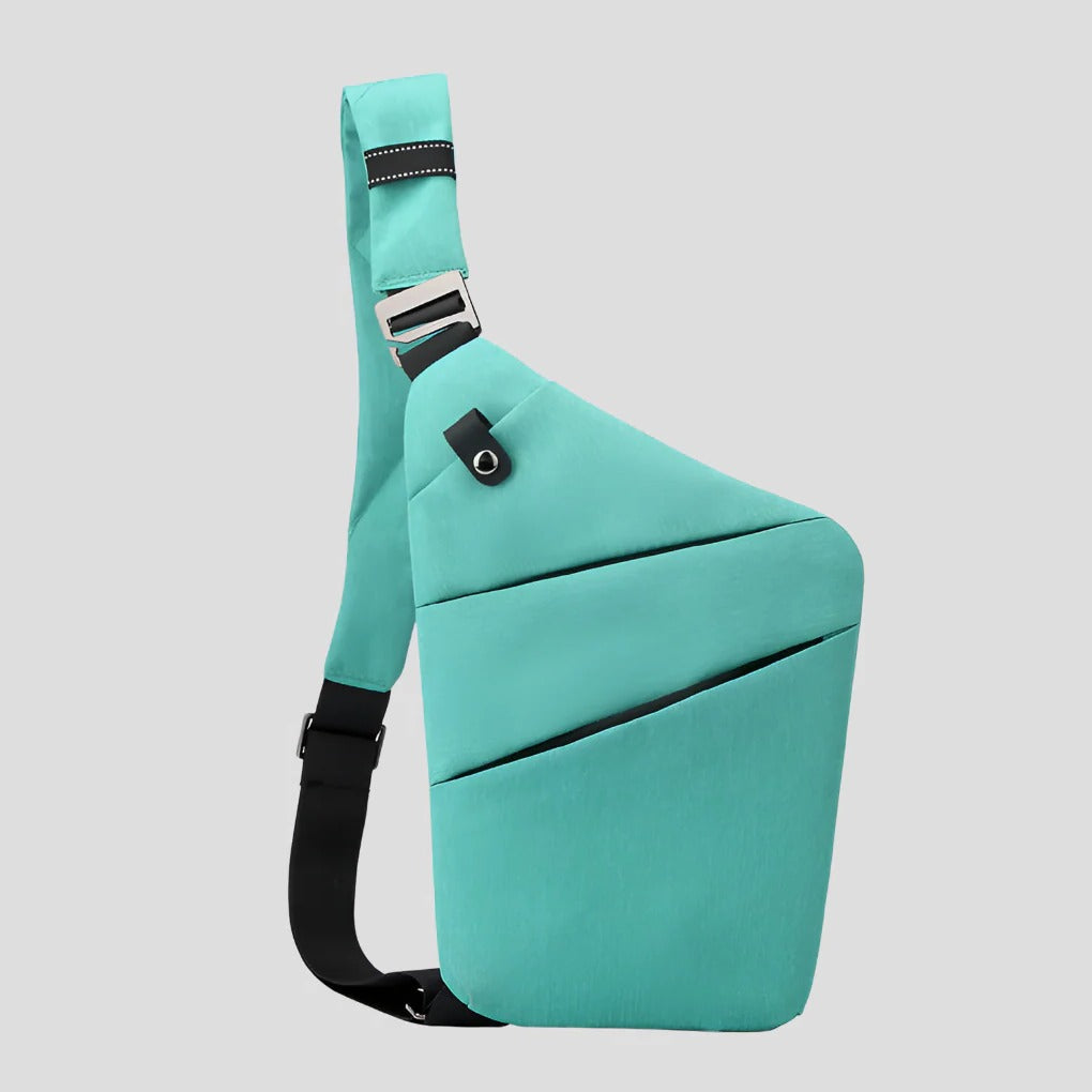 Sac Bandoulière Imperméable Anti Vol Avec Rangement Sécurisé Pour Déplacements Quotidiens Et Voyage