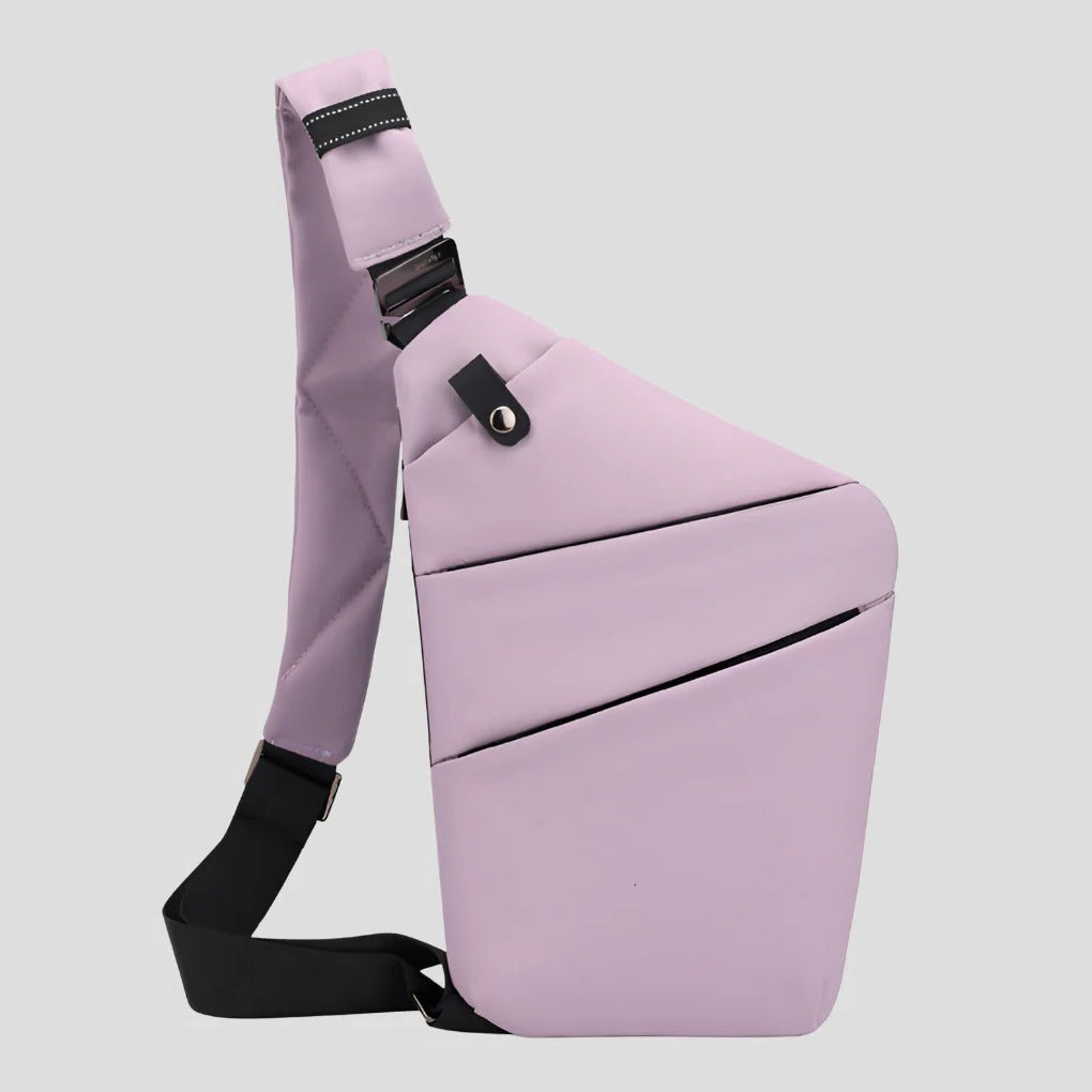 Sac Bandoulière Imperméable Anti Vol Avec Rangement Sécurisé Pour Déplacements Quotidiens Et Voyage