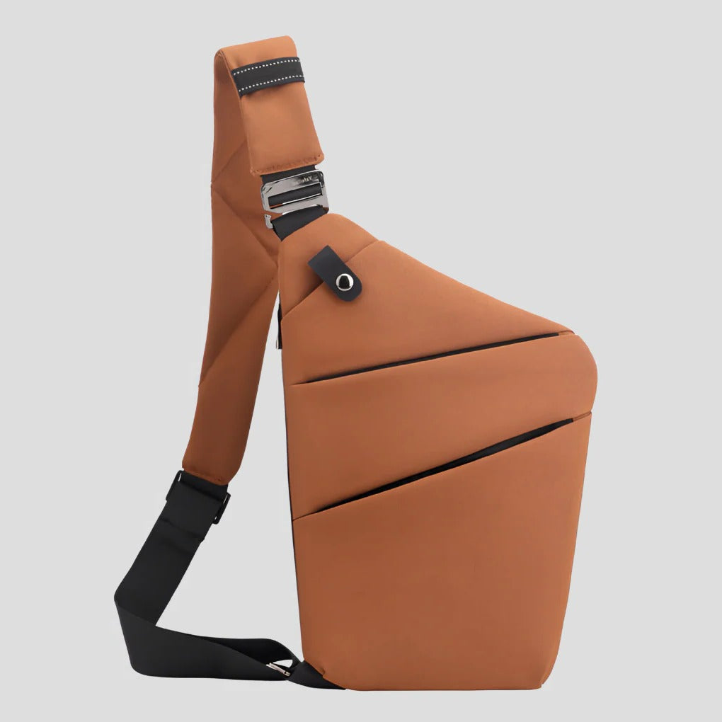 Sac Bandoulière Imperméable Anti Vol Avec Rangement Sécurisé Pour Déplacements Quotidiens Et Voyage
