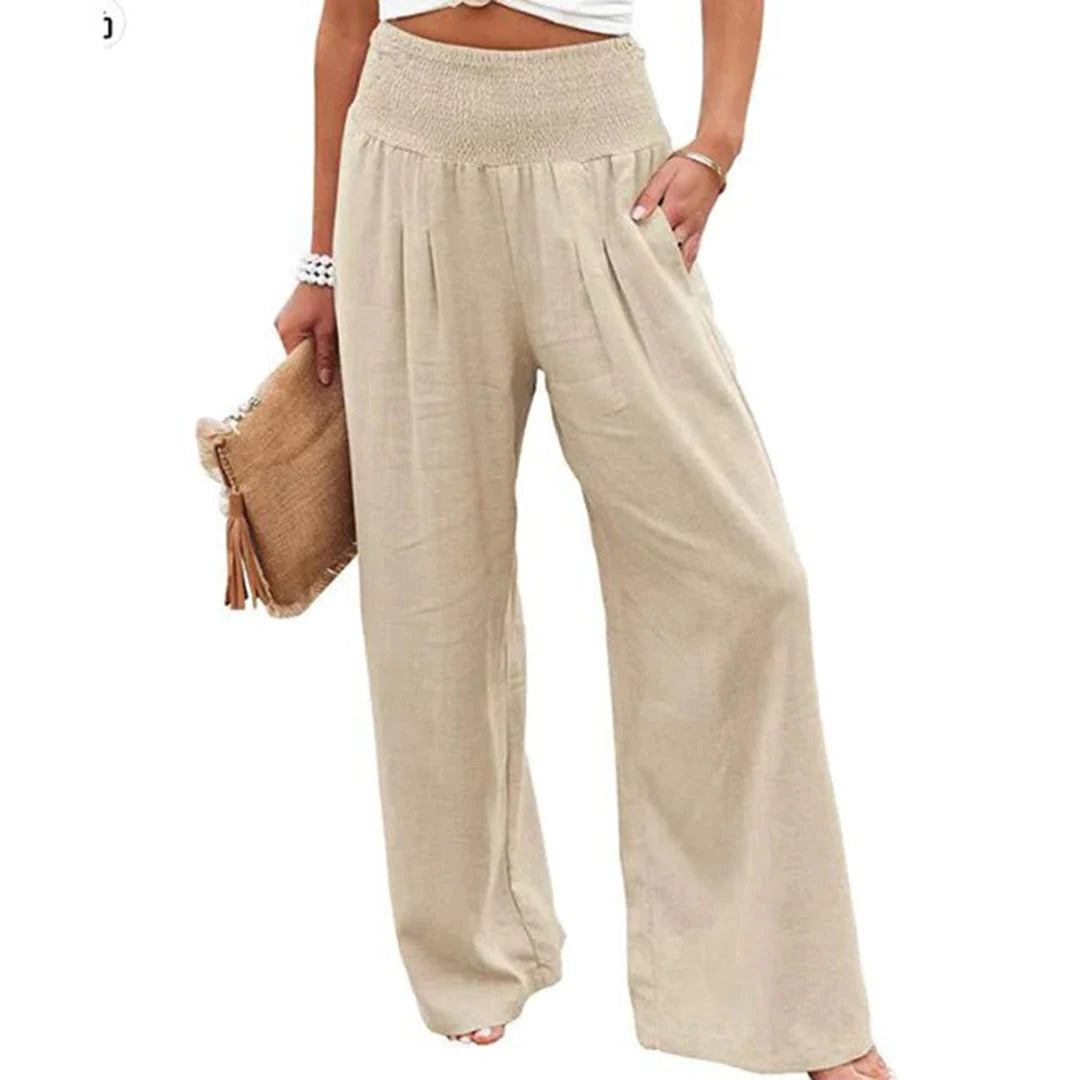 Pantalon D'Été Pour Femmes Léger Respirant Confortable Pour Temps Chaud Décontracté et Loisirs