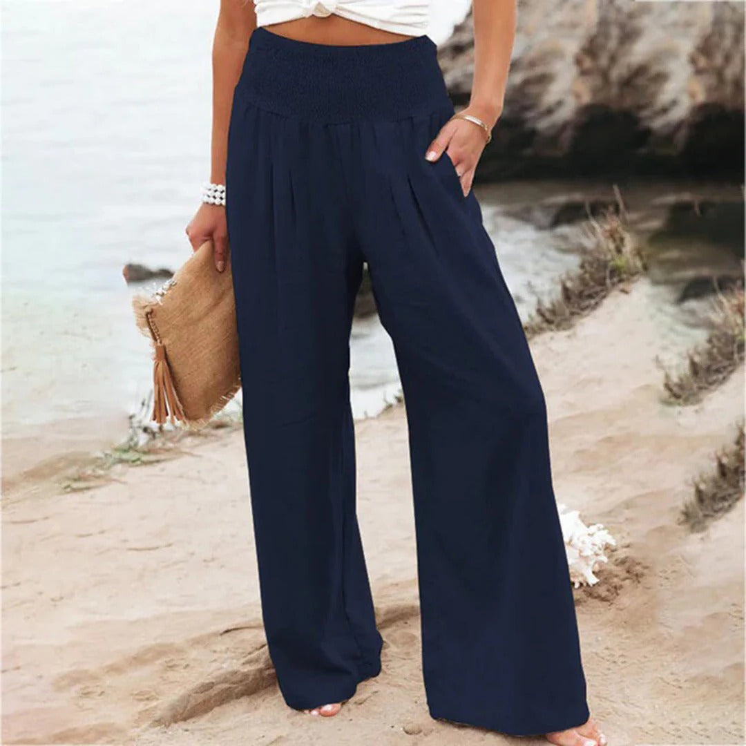 Pantalon D'Été Pour Femmes Léger Respirant Confortable Pour Temps Chaud Décontracté et Loisirs