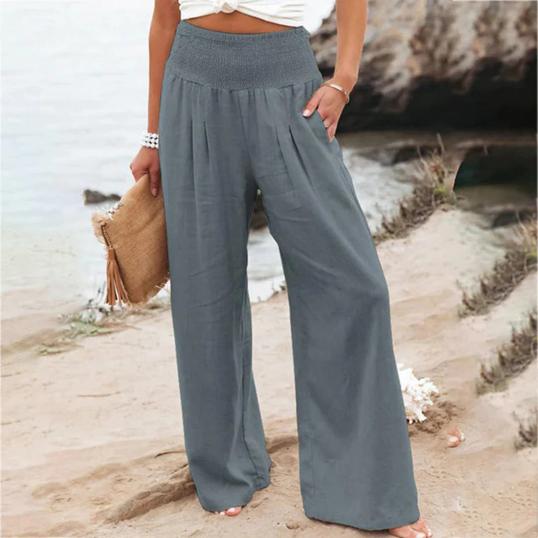 Pantalon D'Été Pour Femmes Léger Respirant Confortable Pour Temps Chaud Décontracté et Loisirs