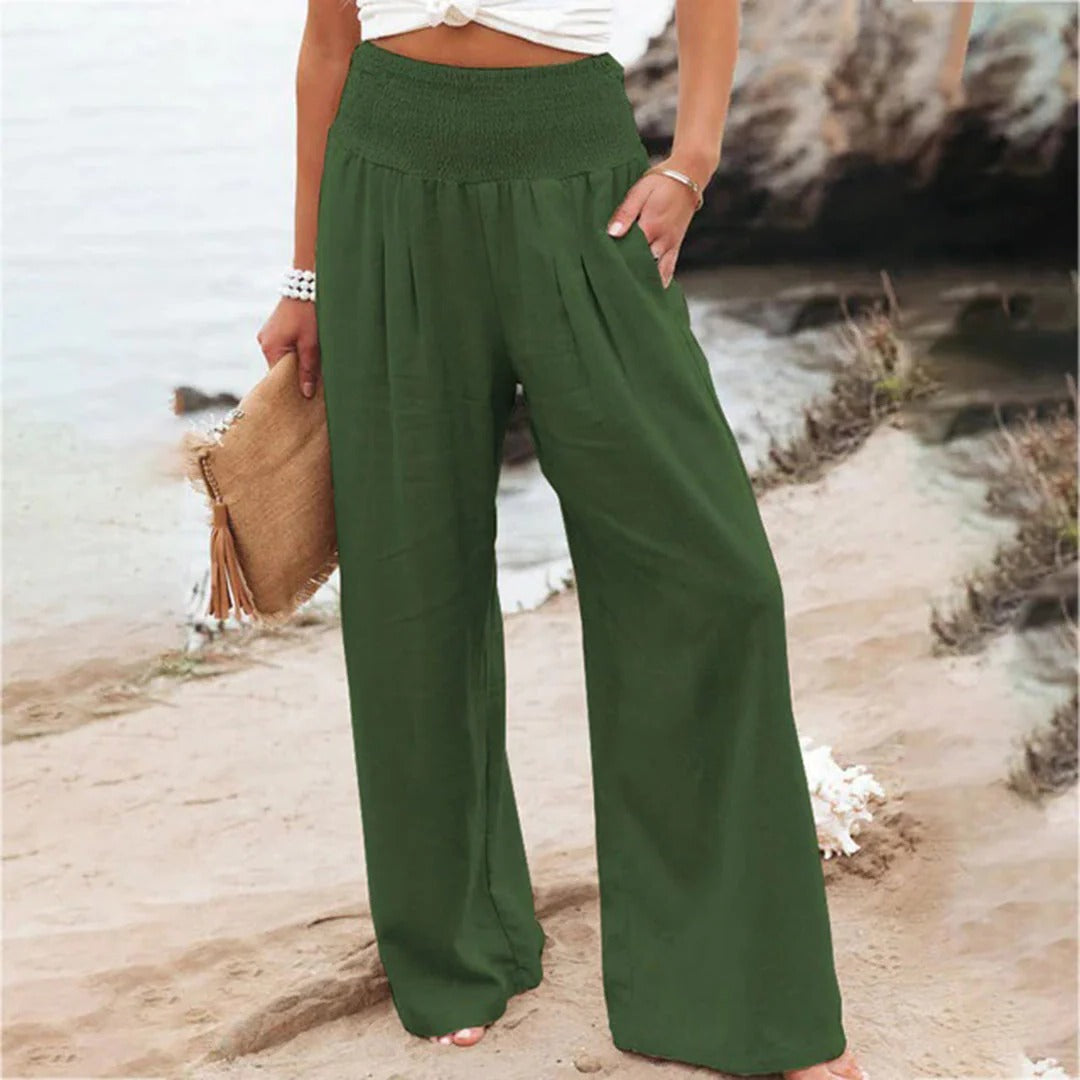 Pantalon D'Été Pour Femmes Léger Respirant Confortable Pour Temps Chaud Décontracté et Loisirs