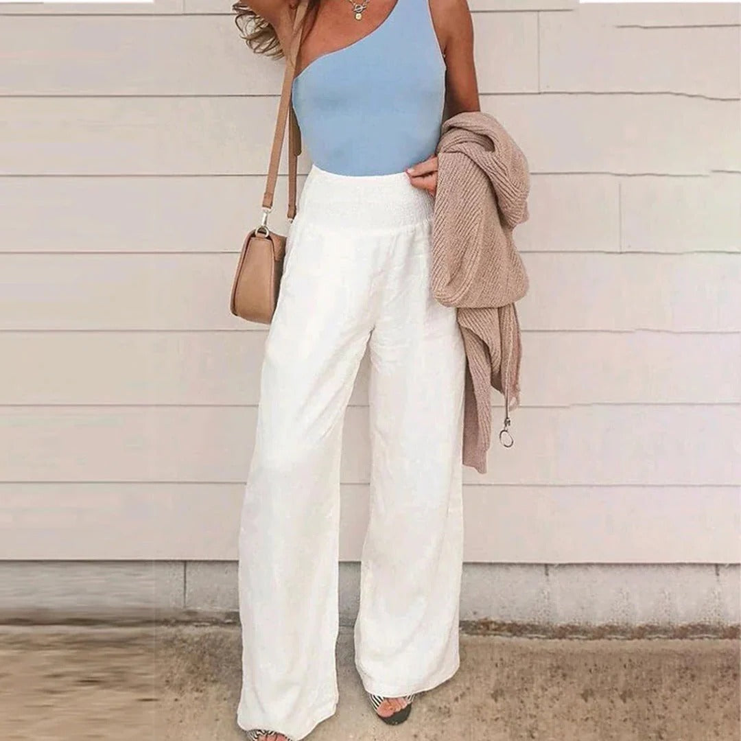 Pantalon D'Été Pour Femmes Léger Respirant Confortable Pour Temps Chaud Décontracté et Loisirs