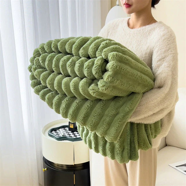 Couverture Douce Pour Intérieur Et Extérieur Neutre Et Chaude Pour Toutes Les Saisons