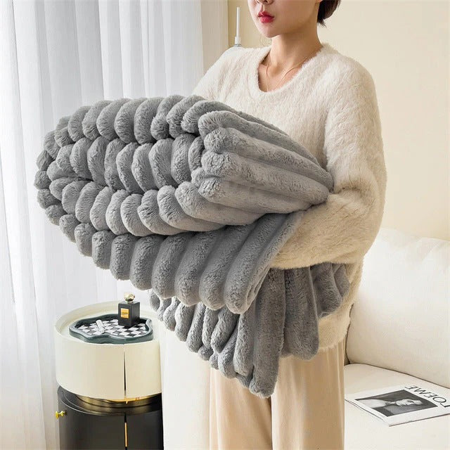 Couverture Douce Pour Intérieur Et Extérieur Neutre Et Chaude Pour Toutes Les Saisons