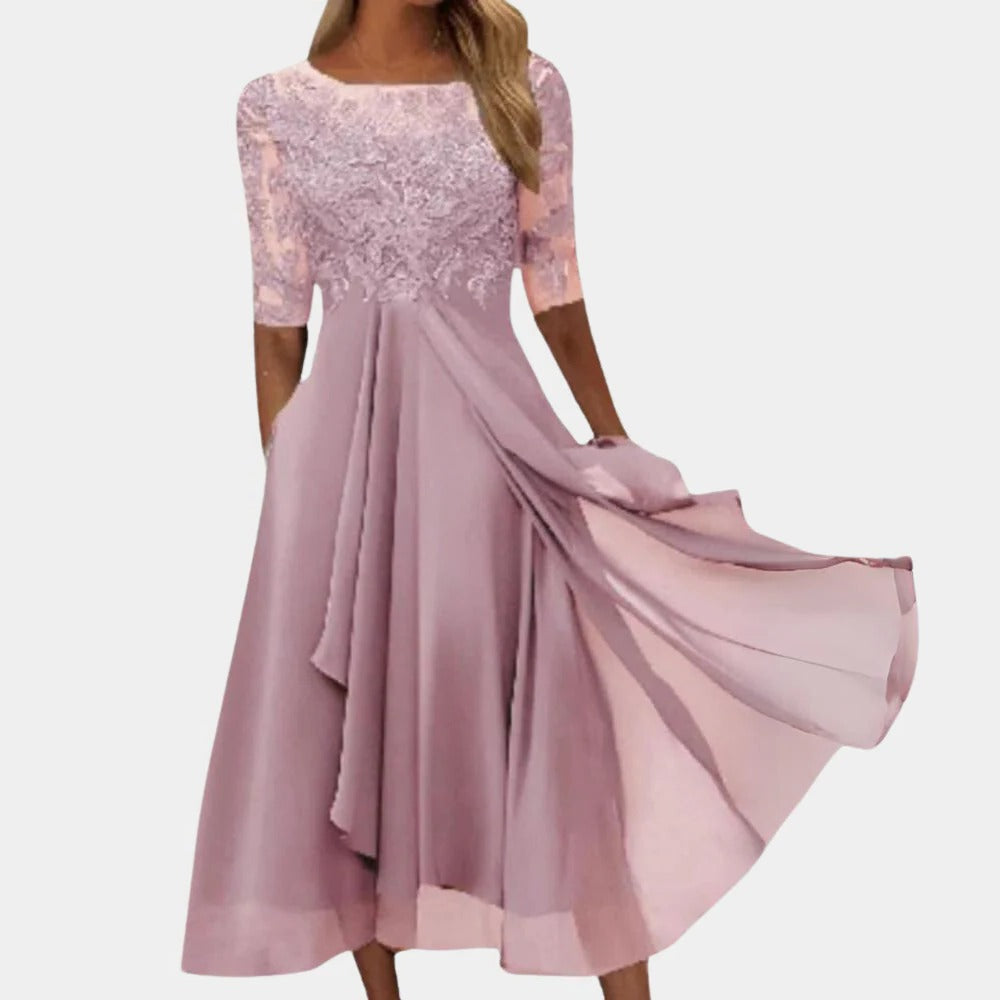 Robe En Dentelle Pour Été Femme Design Estival Léger Polyvalente Pour Journée Et Soirée