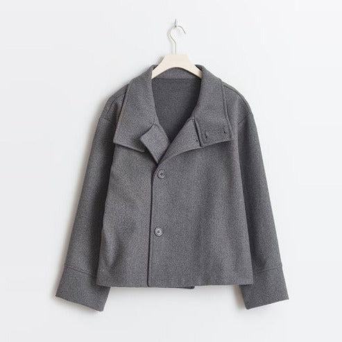 Amawinc Manteau Court Double Boutonnage Pour Saisons Fraîches À Hauteur De Hanche