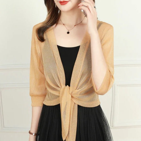 Amawinc Blouse Printemps Pour Femme Légère Ouverte Et Confortable Pour Journées Chaudes