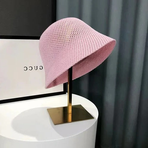 Chapeau Soleil Été Pour Femmes À Large Bord Respirant Léger Et Confortable Et Protection Contre Le Soleil