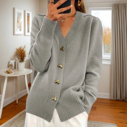 Gilet Sans Manches En Maille Pour Femme Amawinc Avec Poches Et Ouverture Sur Le Devant