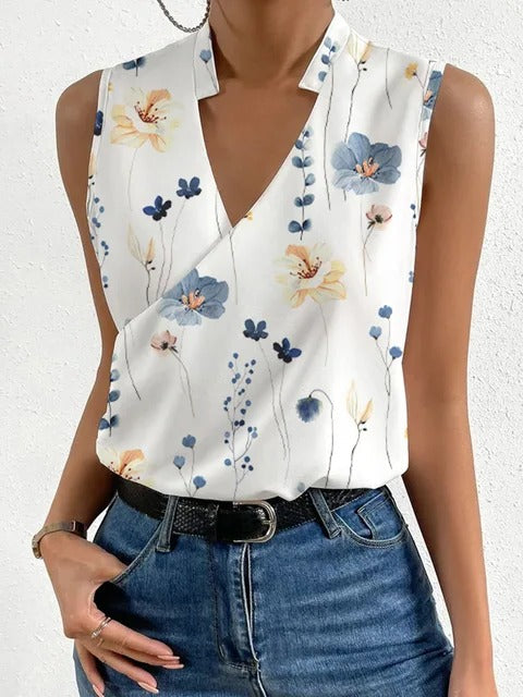 Top Col V Été Pour Femme Amawinc Léger Et Respirant Confortable Et Élégant Pour Journées Chaudes