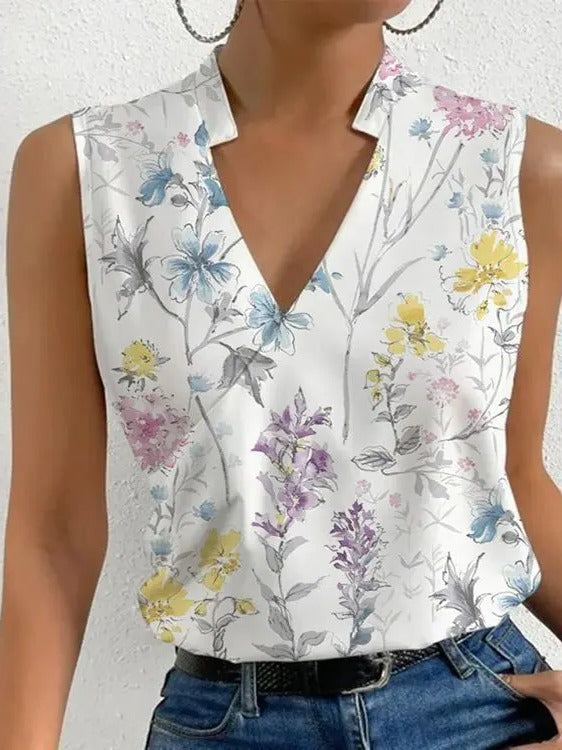 Top Col V Été Pour Femme Amawinc Léger Et Respirant Confortable Et Élégant Pour Journées Chaudes