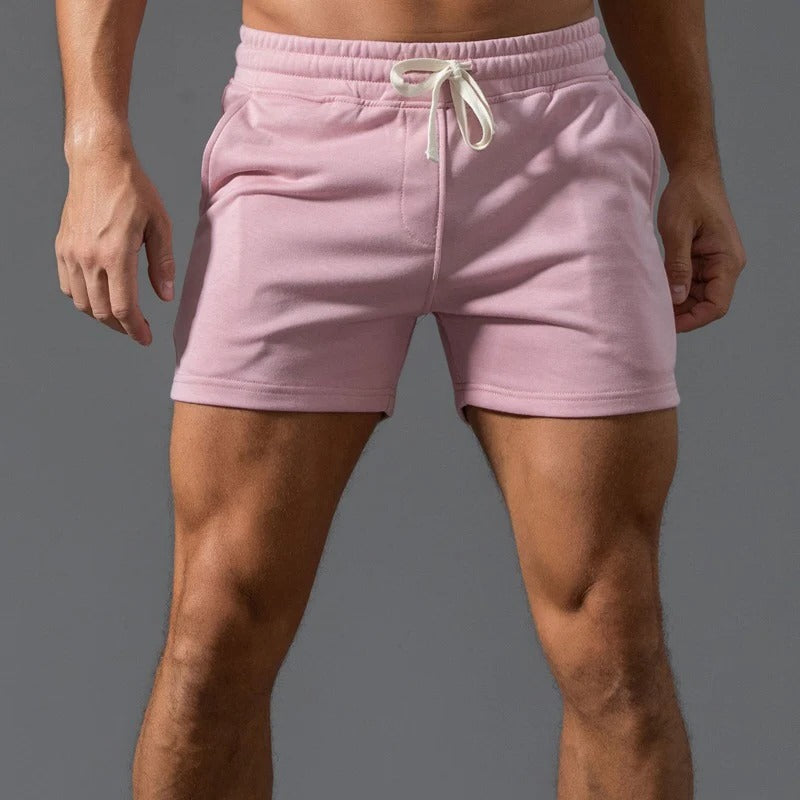 Shorts de Sport pour Homme Décontractés à Taille Élastique avec Cordon Ajustable Léger Confortable pour Tous les Jours