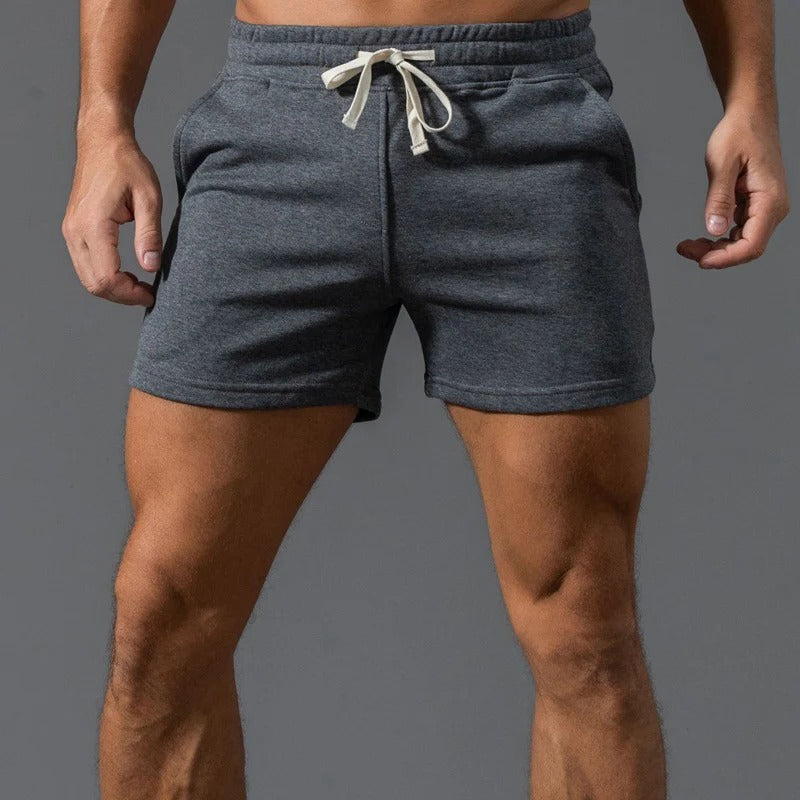 Shorts de Sport pour Homme Décontractés à Taille Élastique avec Cordon Ajustable Léger Confortable pour Tous les Jours