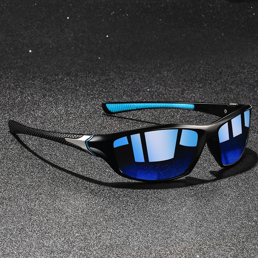 Lunettes De Soleil Polarisées Pour Homme Cadre Léger Verres Anti Reflets Idéales Pour Conduite Activités Extérieures
