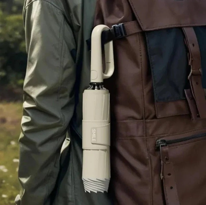 Amawinc Parapluie Antivent Résistant Pluie Bord Réfléchissant Pour Protection Maximale Contre Vent Et Pluie