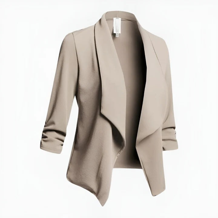 Veste Blazer Femme Manches Longues Moderne Coupe Slim Élégante Pour Professionnels Et Tenue Quotidienne