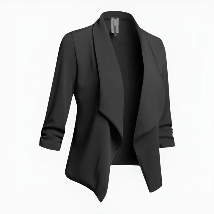 Veste Blazer Femme Manches Longues Moderne Coupe Slim Élégante Pour Professionnels Et Tenue Quotidienne