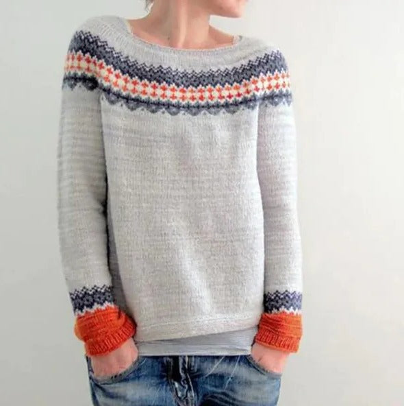 Pull Hiver Vintage Pour Femmes Confortable Et Chaud Avec Style Intemporel Pour Sorties Décontractées À La Maison