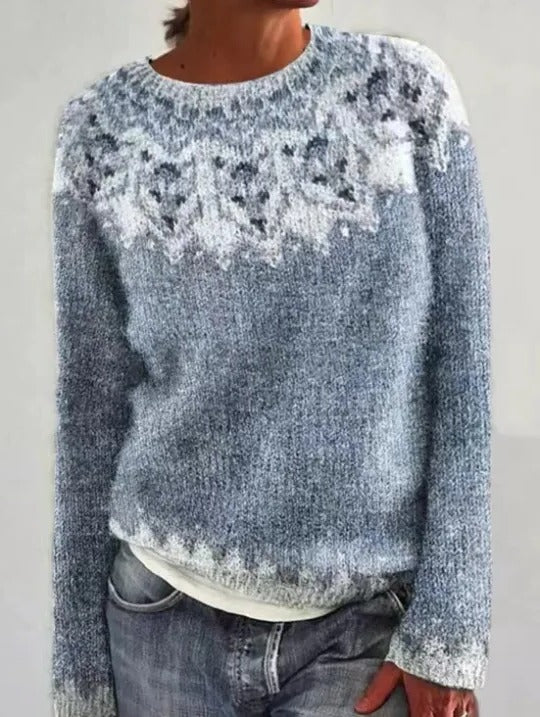 Pull Hiver Vintage Pour Femmes Confortable Et Chaud Avec Style Intemporel Pour Sorties Décontractées À La Maison