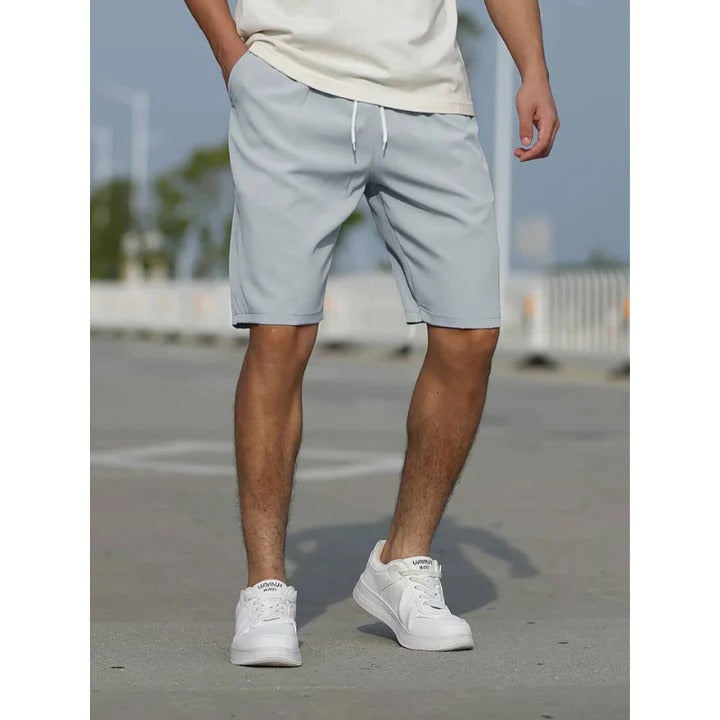 Amawinc Shorts Homme À Cordon Légers Respirants Confortables Pour Été Quotidien Décontracté
