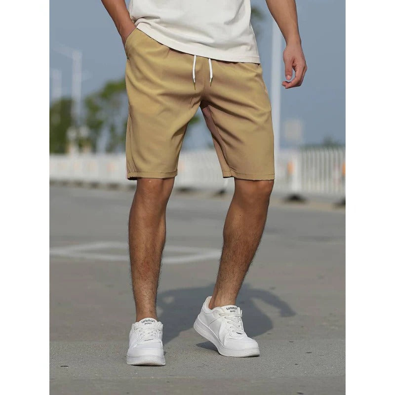 Amawinc Shorts Homme À Cordon Légers Respirants Confortables Pour Été Quotidien Décontracté