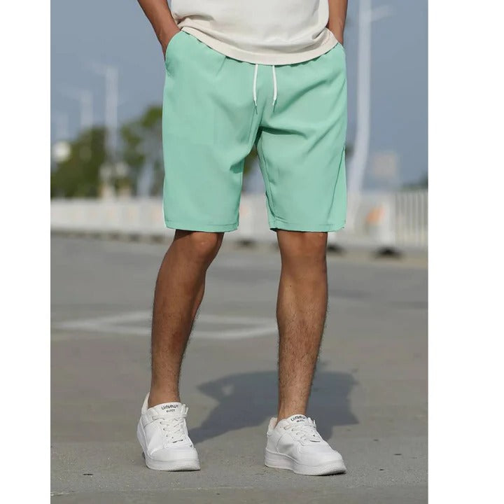 Amawinc Shorts Homme À Cordon Légers Respirants Confortables Pour Été Quotidien Décontracté