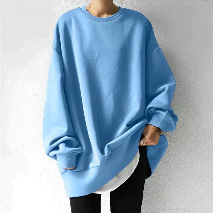 Pull Oversize Grande Taille Pour Femmes Confortable Et Élégant Pour Le Quotidien Décontracté