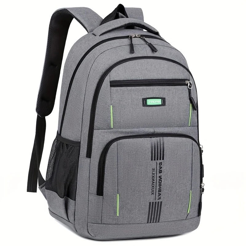 Sac À Dos Professionnel Pour Hommes Avec Compartiments Multiples Et Pochette Pour Ordinateur Portable Rangement Organisé