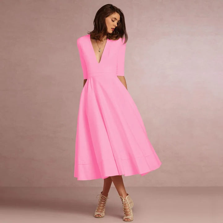 Robe Princesse Moderne Sans Manches Pour Femme Amawinc Élégante Pour Occasions Formelles