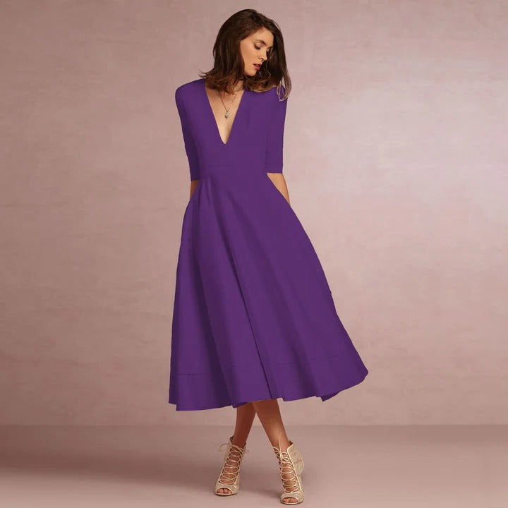 Robe Princesse Moderne Sans Manches Pour Femme Amawinc Élégante Pour Occasions Formelles