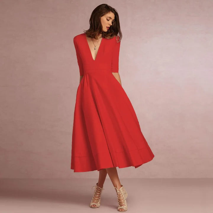 Robe Princesse Moderne Sans Manches Pour Femme Amawinc Élégante Pour Occasions Formelles