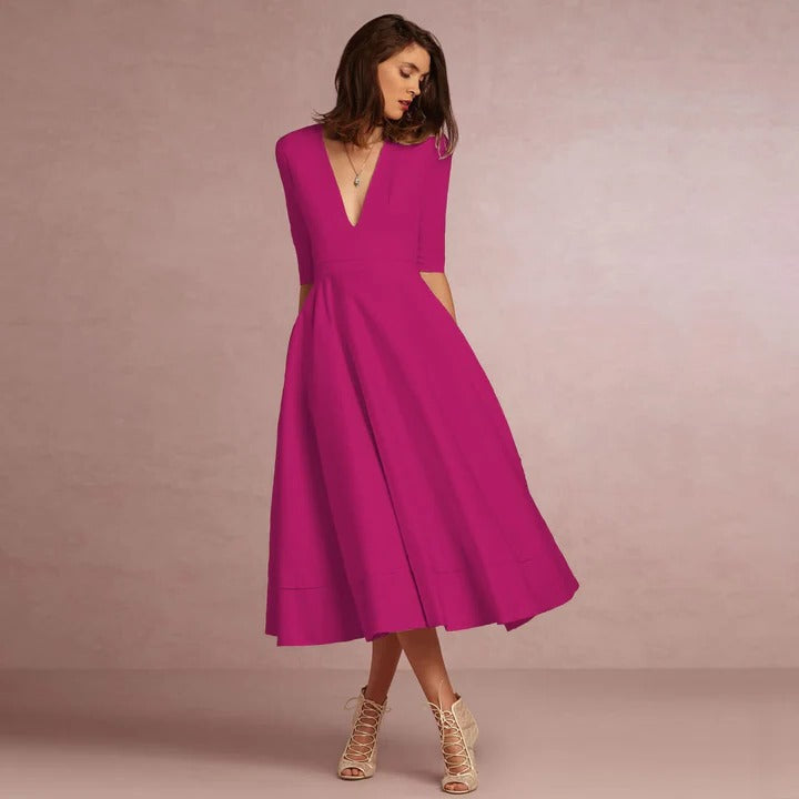 Robe Princesse Moderne Sans Manches Pour Femme Amawinc Élégante Pour Occasions Formelles
