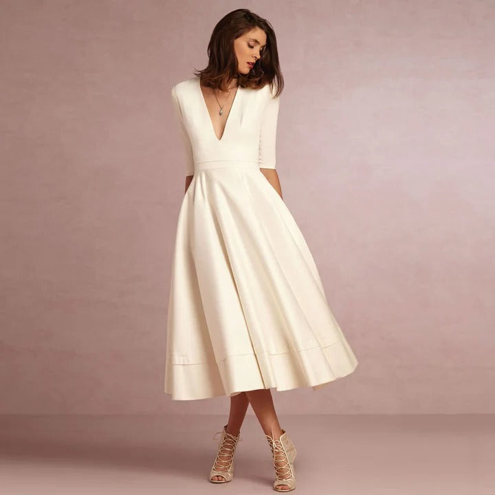 Robe Princesse Moderne Sans Manches Pour Femme Amawinc Élégante Pour Occasions Formelles