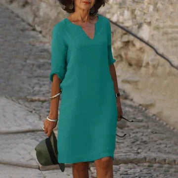 Robe Décontractée Femme Ample Et Légère Pour Été Confortable Idéale Pour Le Quotidien Et Les Sorties Amawinc