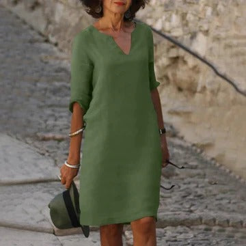 Robe Décontractée Femme Ample Et Légère Pour Été Confortable Idéale Pour Le Quotidien Et Les Sorties Amawinc