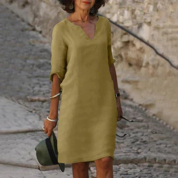 Robe Décontractée Femme Ample Et Légère Pour Été Confortable Idéale Pour Le Quotidien Et Les Sorties Amawinc