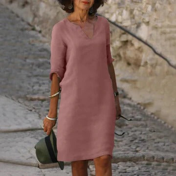 Robe Décontractée Femme Ample Et Légère Pour Été Confortable Idéale Pour Le Quotidien Et Les Sorties Amawinc