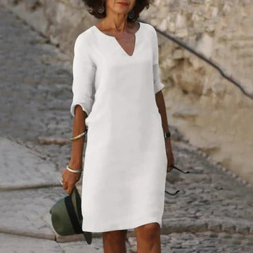 Robe Décontractée Femme Ample Et Légère Pour Été Confortable Idéale Pour Le Quotidien Et Les Sorties Amawinc