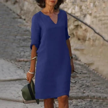 Robe Décontractée Femme Ample Et Légère Pour Été Confortable Idéale Pour Le Quotidien Et Les Sorties Amawinc