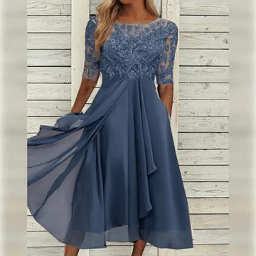Robe Élégante Pour Femmes Amawinc Polyvalente Pour Mariages Et Cocktails Confortable